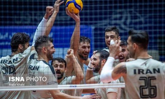 والیبال ایران تیم رده پنجمی جهان را شکست داد